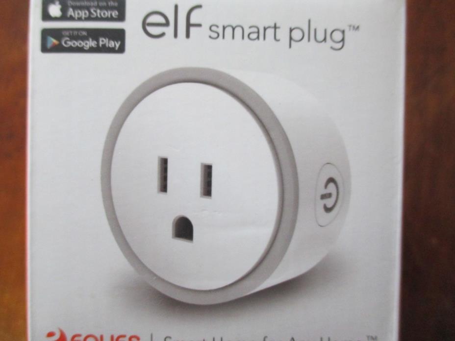 Elf Smart Plug by Eques, Works with Google Home & Amazon Alexa, UL&FCC