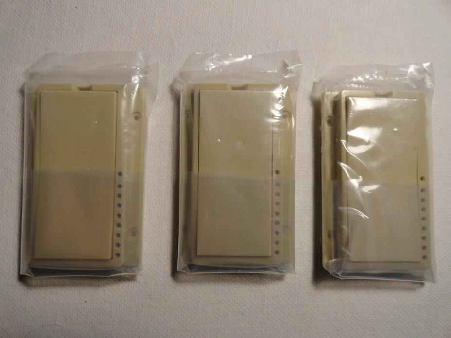 INSTEON SwitchLinc Dimmer Almond 2476D Paddle Switch Covers (3)