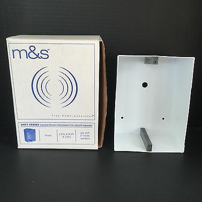 M&S SMP5 Surface Mount Enclosure for Indoor Speakers
