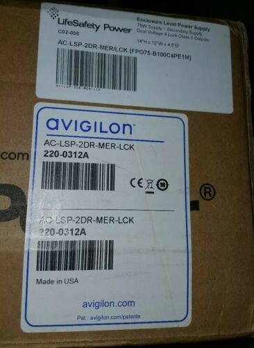 AVIGILON AC-LSP-2DR-MER-LCK 220-0312A FP075-B100C4PE1M Access Control