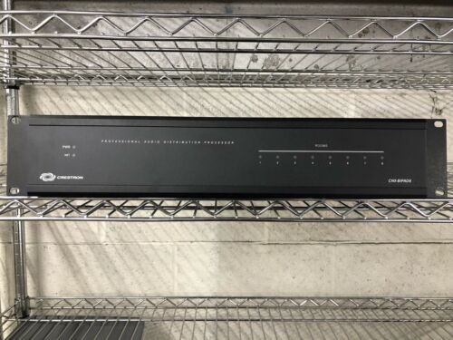crestron cnx-pad8a audio distribution processor, av2 audio video processor, tpmc
