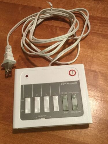 X10 X-10 Powerhouse Mini Controller MC460 Light Control Tested Working