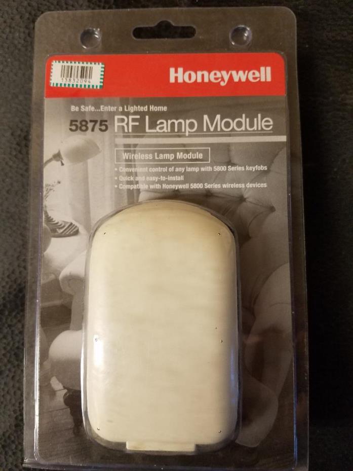 NEW Honeywell Security 5875 RF Lamp Module Wireless