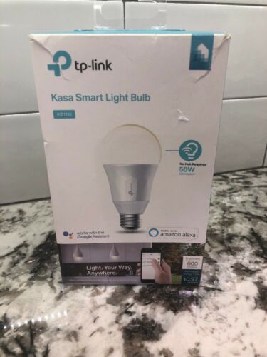 TP-LINK 50W Smart Wi-Fi LED Bulb with Dimmable White Light (KB100)