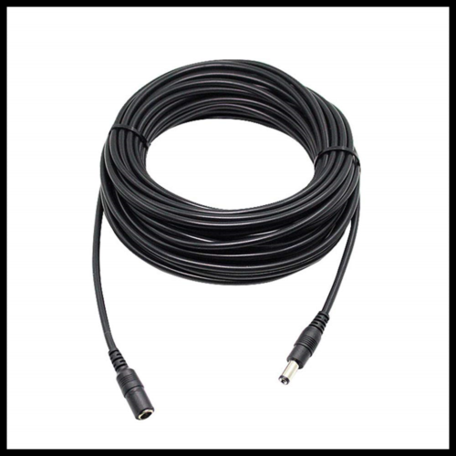 2.1X5.5Mm DC 12V 10M 30FT Power Extension Cable For Security Cameras