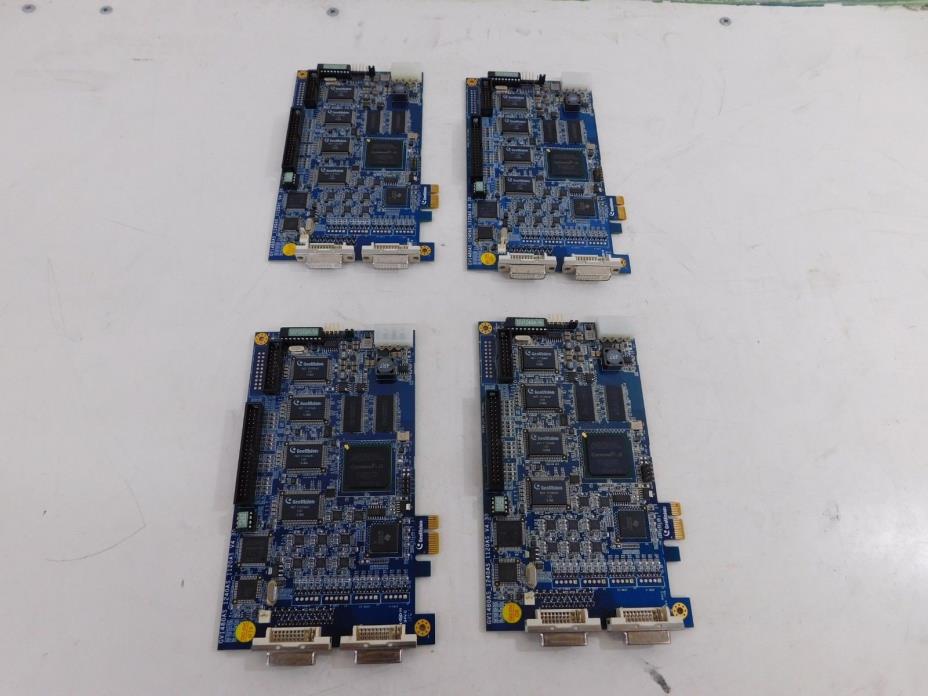 LOT of 4 Geovision GV1240AS V4.30 PCIe 16Ch Capture Card DVR