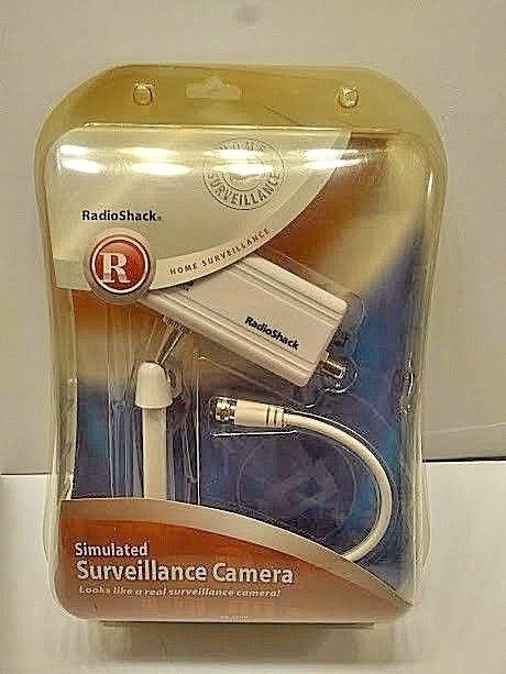 Radio Shack Simulated Dummy Surveillance Camera  Old Stock ! FREE SHIPPING!