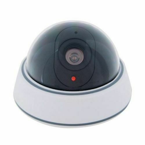 SET of 5:      Fake Security Camera Light CCTV Surveillance Dummy Flashing - NEW