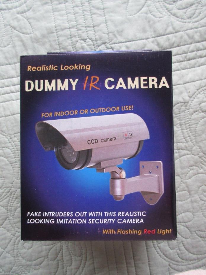 4 Pack IR Bullet Fake Dummy Surveillance Security Camera CCTV & Record Light