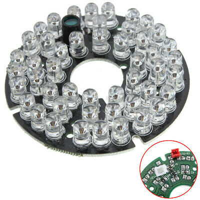 48 LED IR Infrared Illuminator 60 Degree Bulb Board Pad For CCTV Security Camera