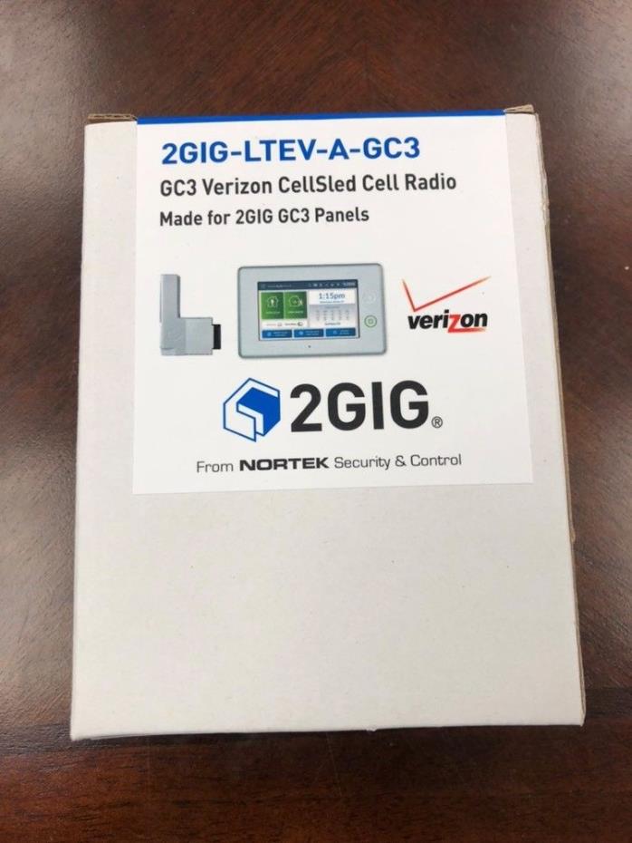 2Gig 2GIG-LTEV-A-GC3 Verizon Cell Sled Cellular Radio