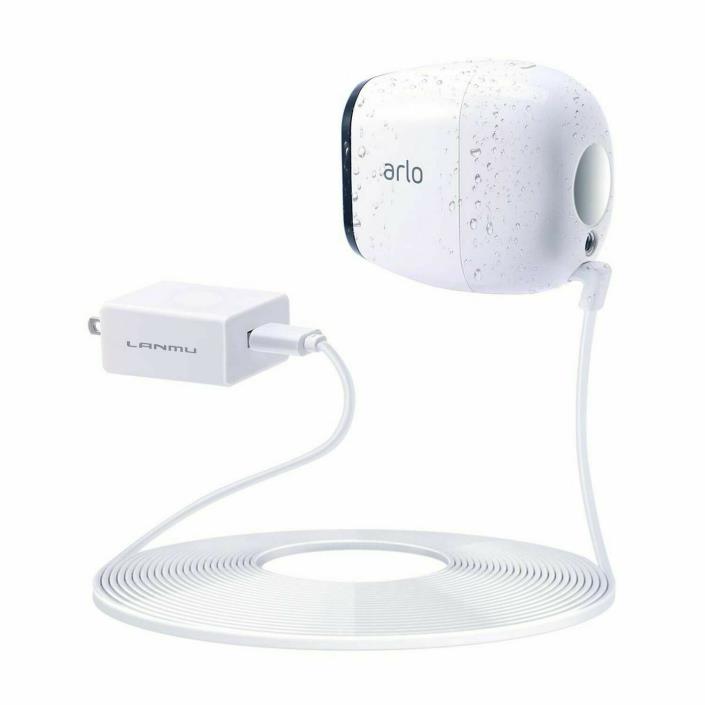 LANMU Weatherproof Outdoor Power Cable for Arlo Pro and Arlo Pro 2 with Quick...