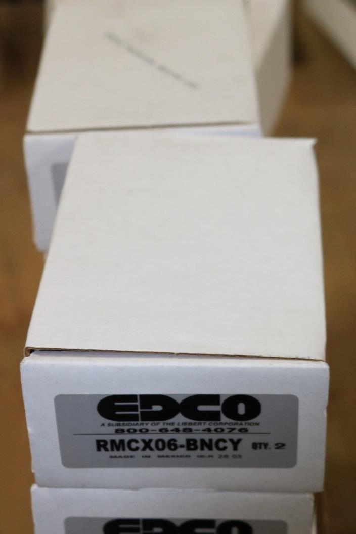 LOT OF 2 NEW EDCO RMCX06-BNCY SURGE PROTECTOR