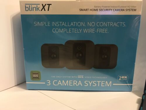 Home Security 3 Camera System For Smartphone Blink XT Motion Detection HD Video