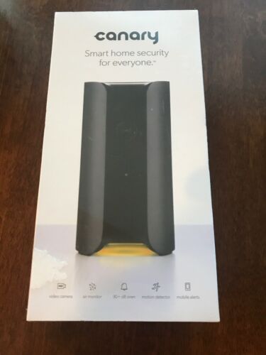 Canary Complete Security System Black HD Camera Air Monitor Siren NEW SEALED