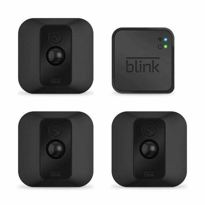 Blink XT Home Security Camera System with Motion Detection, Wall Mount, HD