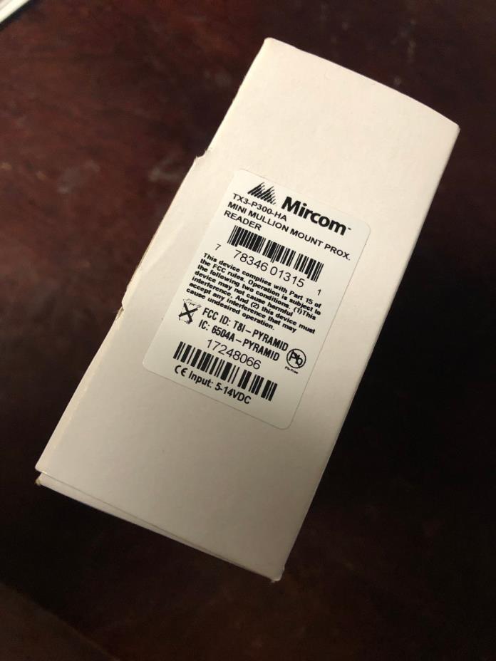 Mircom TX3-P300-HA mullion reader