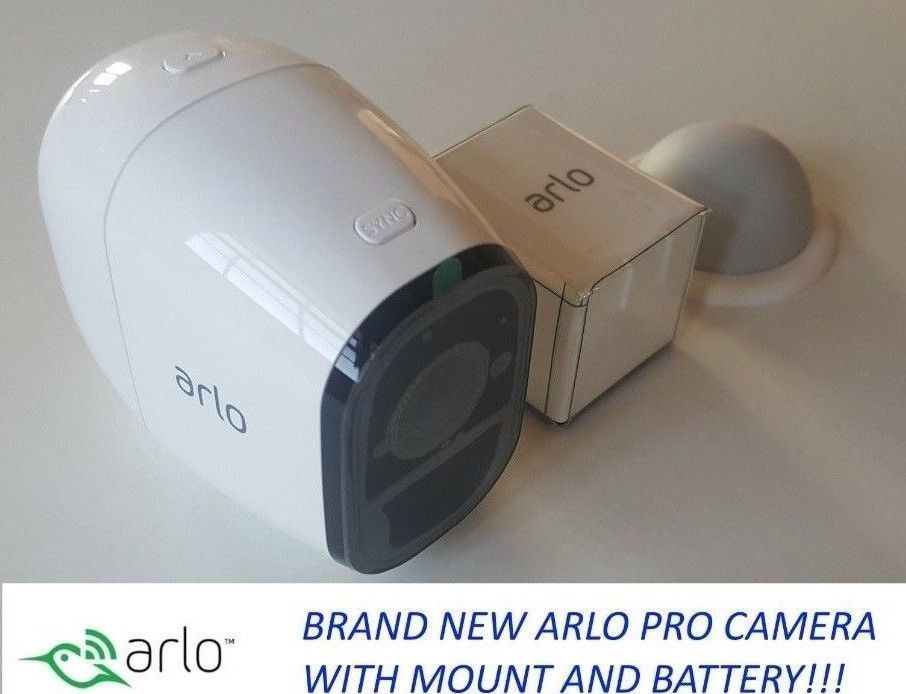 NEW Arlo Pro Netgear HD Add-On Security Camera Wireless White VMC4030 w/Battery