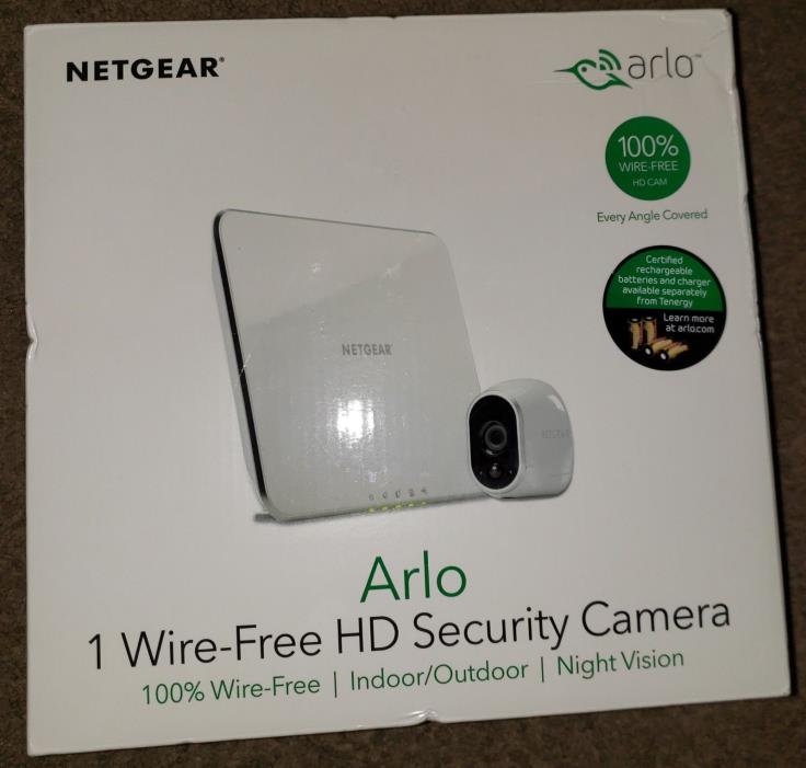 Netgear Arlo Wireless HD Video Security Camera Indoor/Outdoor VMS3130-100NAS