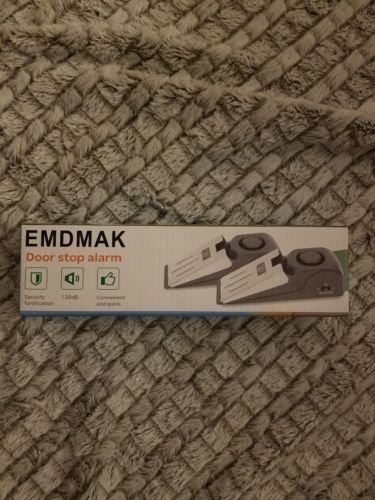 EMDMAK Door Stop Alarm 120 dB Siren Stopper For Home And Travel NEW