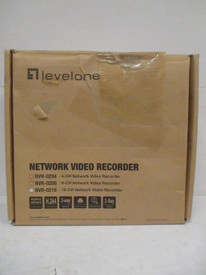 LEVEL ONE NETWORK VIDEO RECORDER - NVR-0216 16-CH - RC 7329