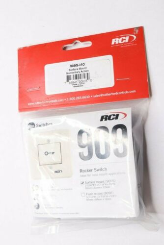 RCI 909S-MOW Rocker Switch Surface Mount Momentary