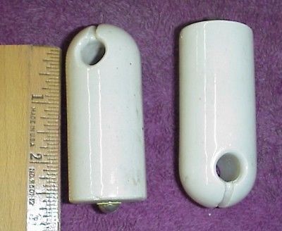 ONE IN-82 WW2 AIRCRAFT RADIO ANTENNA CERAMIC INSULATOR STANDOFF AIRPLANE BOMBER