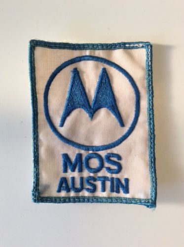 VTG 1990's - Motorola Patch, MOS AUSTIN, TX - Computer Chip Plant