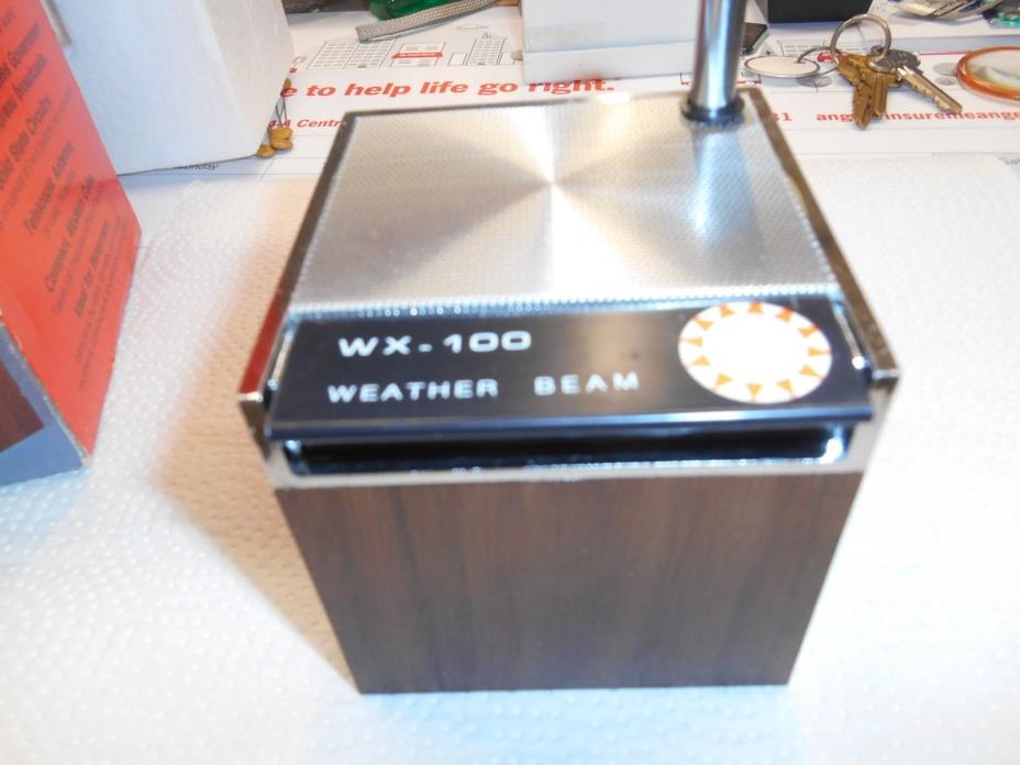 24 Hour Weather Beam model WX-100 Radio, for parts or repair