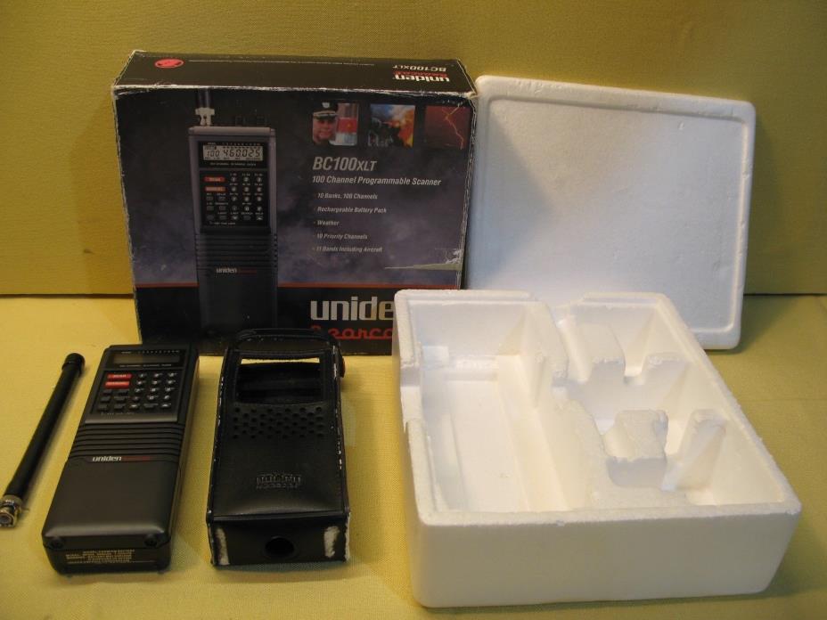 BC100XLT 100 Channel Programmable Scanner