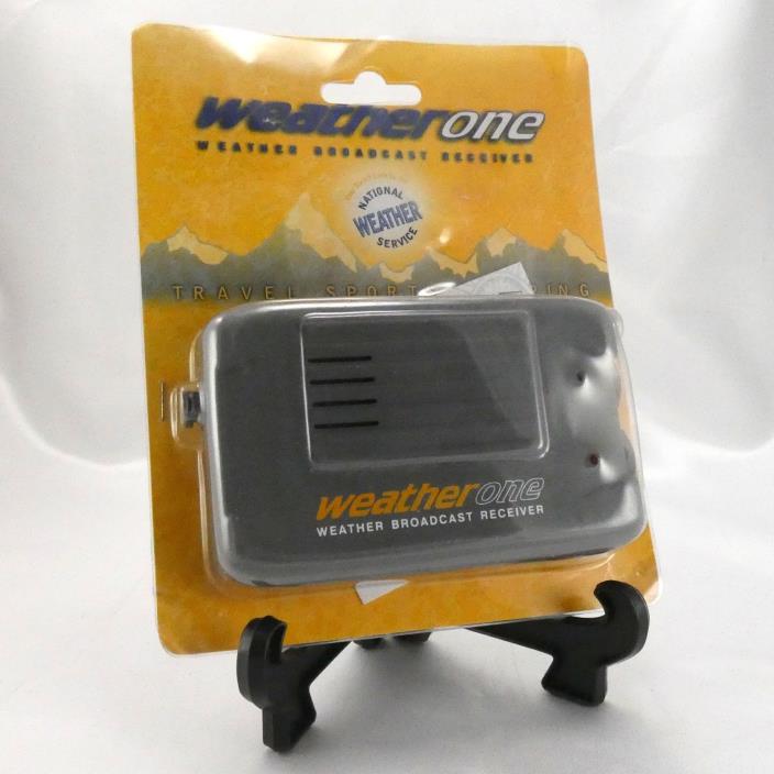 Weather One Portable Broadcast Receiver of NOAA & National Weather Alert Service