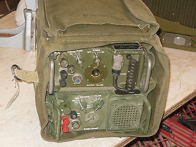 Military Radio Remote Control System GRA-39 C-2328 C-2329 & Bag