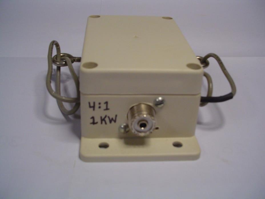 HAM ANTENNA 1 KW 4:1 FT 240-43 TOROID CORE BALUN