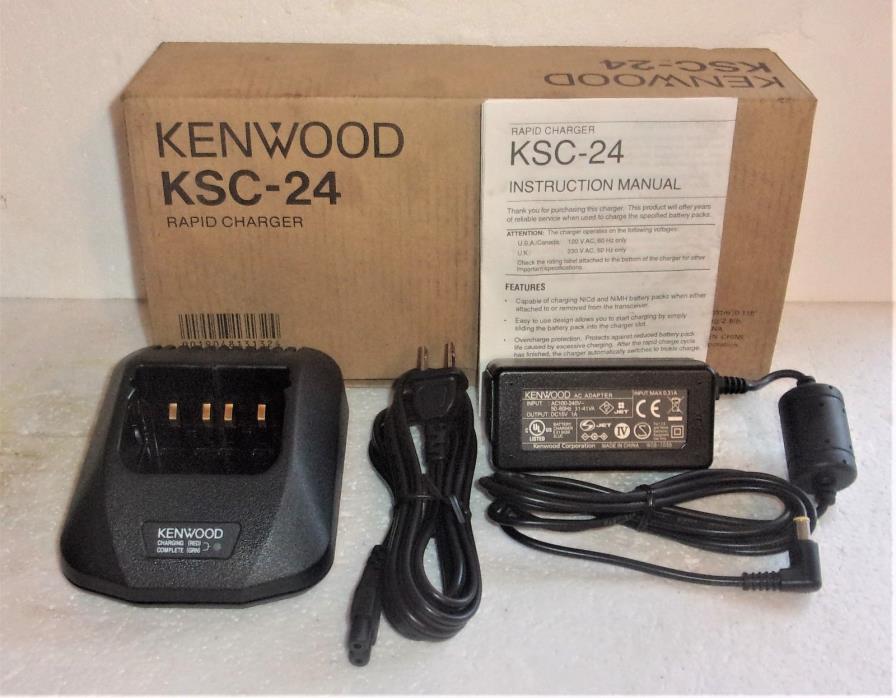 KENWOOD KSC 24 RAPID CHARGER KSC24 NEW IN BOX