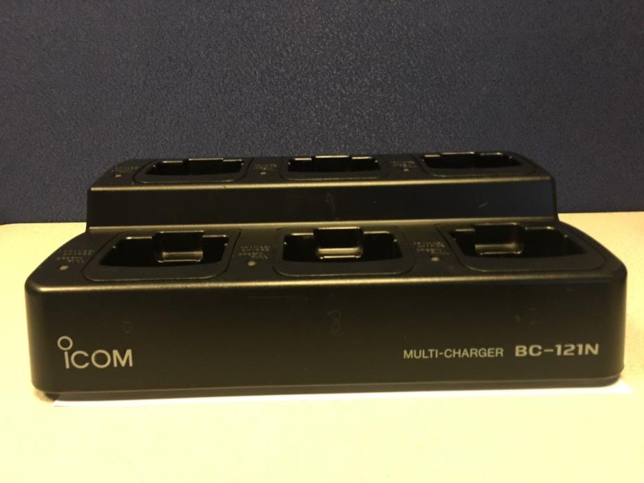 icom BC-121N Multi Charger AD-100 Charging Cups