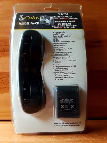 COBRA MICRO TALK DESKTOP RAPID CHARGER FA-CR SEALED IN PACKAGE