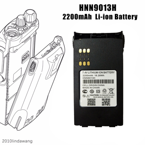 HNN9013 Battery For Motorola HT750 HT1225 PRO9150 GP380 Portable Radio