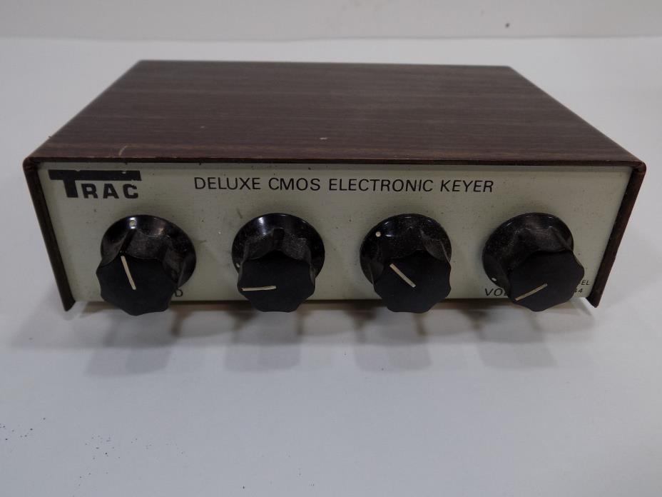 TRAC DELUXE CMOS ELECTRONIC KEYER MODEL TE144