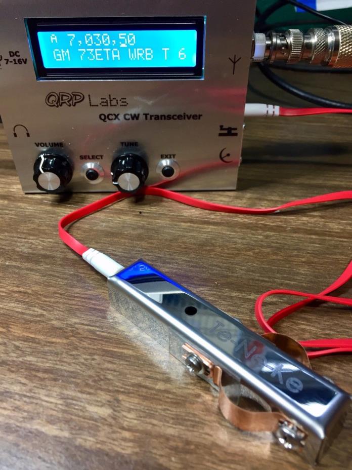 Te Ne Ke iambic Code Key for FT-817, Elecraft, PFR-3 ,ubitx, QCX ect