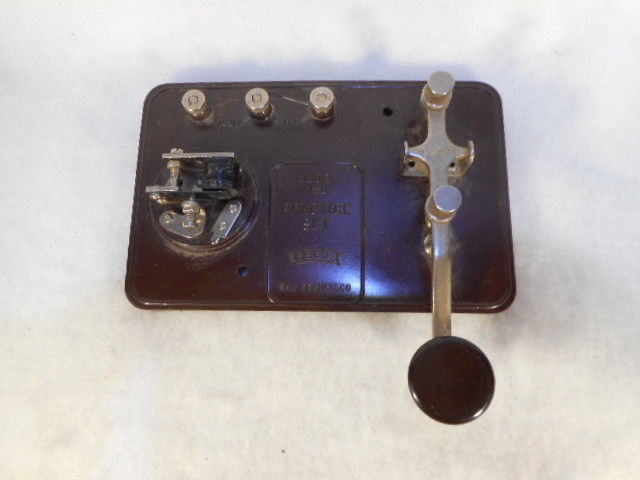 Vintage SpeedX Practice Telegraph Signal Key