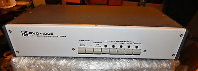 HAL Communications RVD-1005 Teletype Loop to CRT Display Converter, Mint
