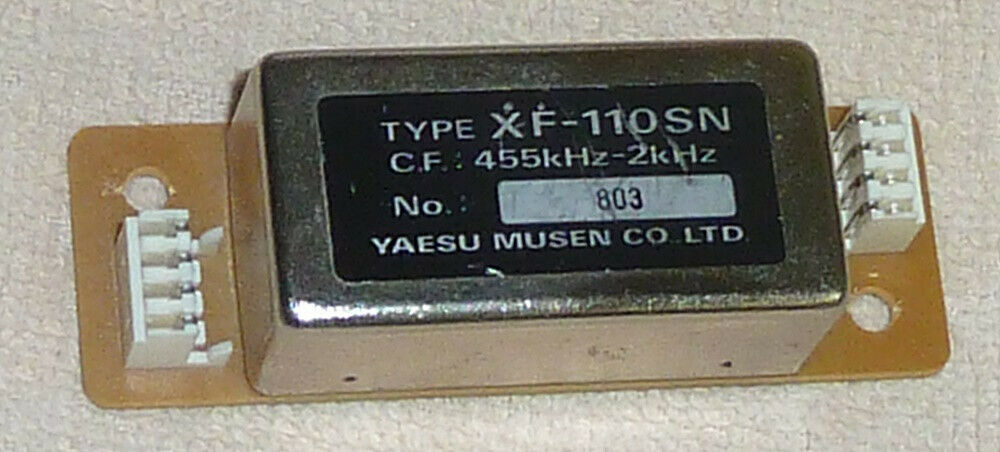 Yaesu YF-110SN XF-110SN (XF-455K-202-01) 2.0Khz SSB filter in Excellent shape