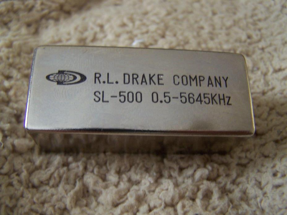 DRAKE SL-500 CW FILTER, 500hz  - Excellent Condition