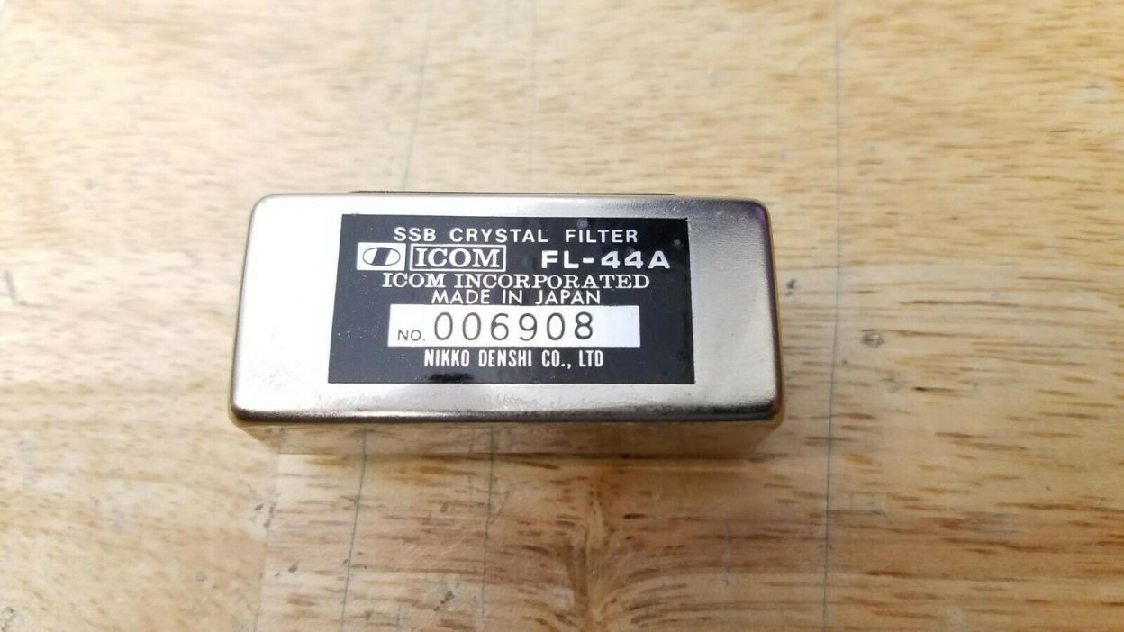 ICOM  FL-44A  455kHz SSB Filter 2.4kHz/-6dB  C MY OTHER HAM AMATEUR RADIO GEAR