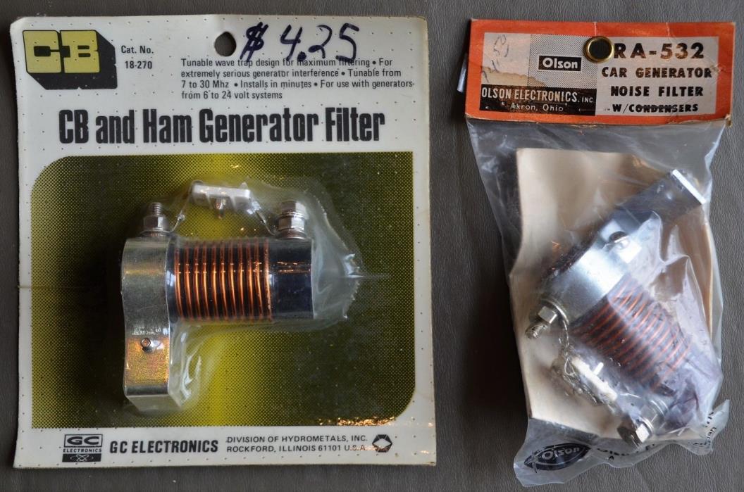 VTG NOS CB & Ham CB Radio Car Generator Noise Filter ~ CHOICE