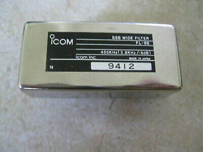 Icom FL-96 2.8khz SSB filter (455khz) in Excellent shape!