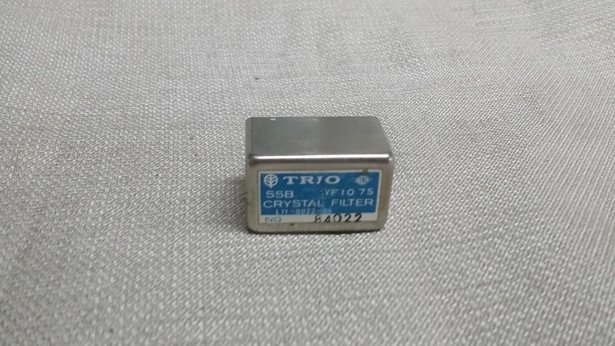 Kenwood YF 107 SSB Crystal Filter. Clean and Excellent Working Condition.