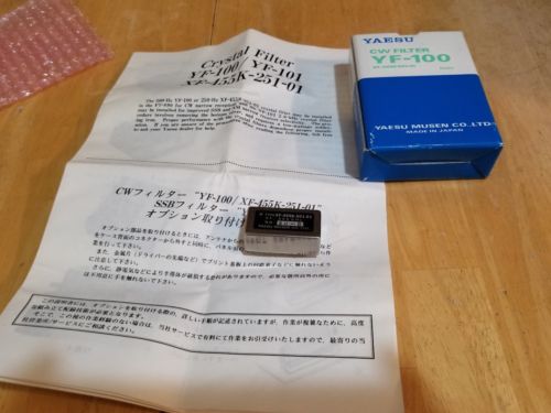 YAESU CW CRYSTAL XF 455K_501_01 FOR FT 890 AND MORE