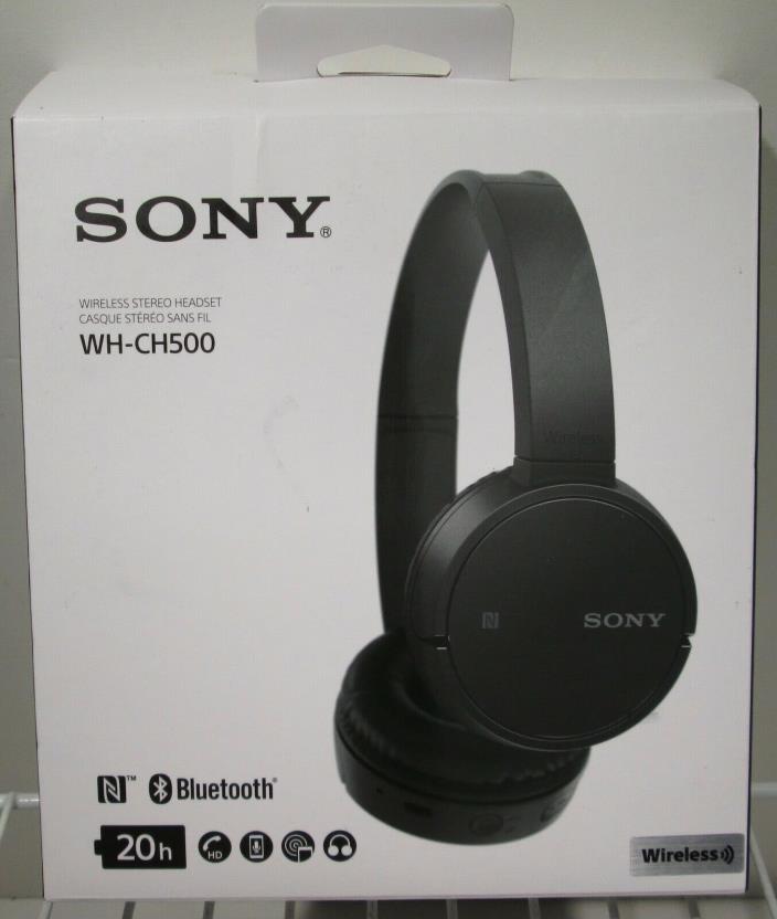 Sony WH-CH500 Black Headband Headsets