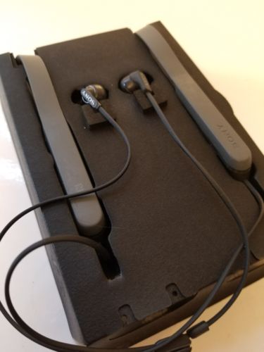 Sony Wireless In-Ear Headphones MDR-XB70BT Black Bluetooth FOR PARTS